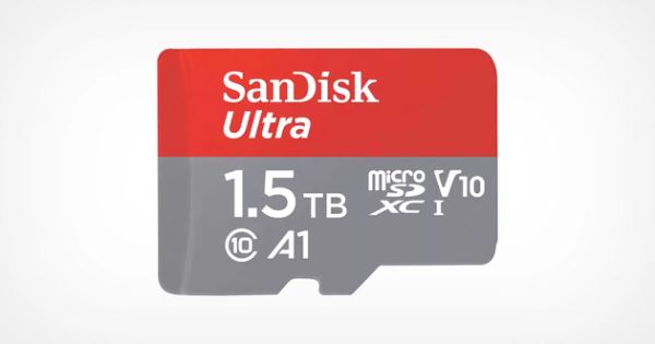 SanDisk представил самую быструю в мире microSD карту объемом 1,5 терабайта